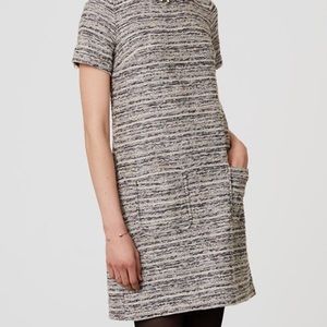 Ann Taylor LOFT tweed shift dress